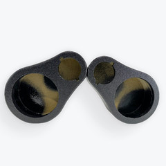 Universal Speaker Panel Pair 1×6.5 1X Tweter Speaker Pod Enclousure Box