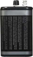 6V Battery, Super Heavy Duty 6 Volt Battery, 1 Count Pack of 4
