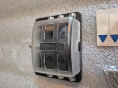 Fuse Box Buzz Bar Boat Atv Utv Truck 12-24V Power Distribution Panel Board