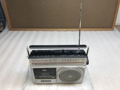 Silver RT307 Mono FM/MW/LW Vintage 3 Band Radio Cassette Recorder – Read Desx