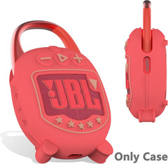 Silicone Cover Case for JBL Clip 5 Ultra Portable Bluetooth Speaker, Protecti…