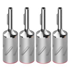 Monosaudio B801 Pure Copper Rhodium Plated Banana Plug for HiFi Loudspeaker Wire