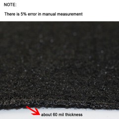 Speakers Subwoofer Interior Cover Carpeting Charcoal 78Inch(6.5ft.)Wide 32″x78″