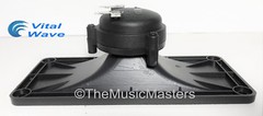 Pair 2″ x 5″ inch Flush Mount Super Horn Tweeter Speakers Car Audio Home Stereo