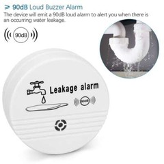 Wireless Water Alarm Sensor Detector 90dB Sounder Water Leakage Alarm Detector
