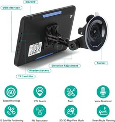 Garmin Car Truck GPS Navigation 7 Inch Touch Screen 2025 Maps Spoken Direction