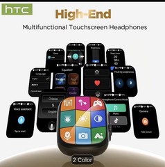 HTC NE72 AI Translator Open-Ear Wireless Headphones 134 Languages Translation
