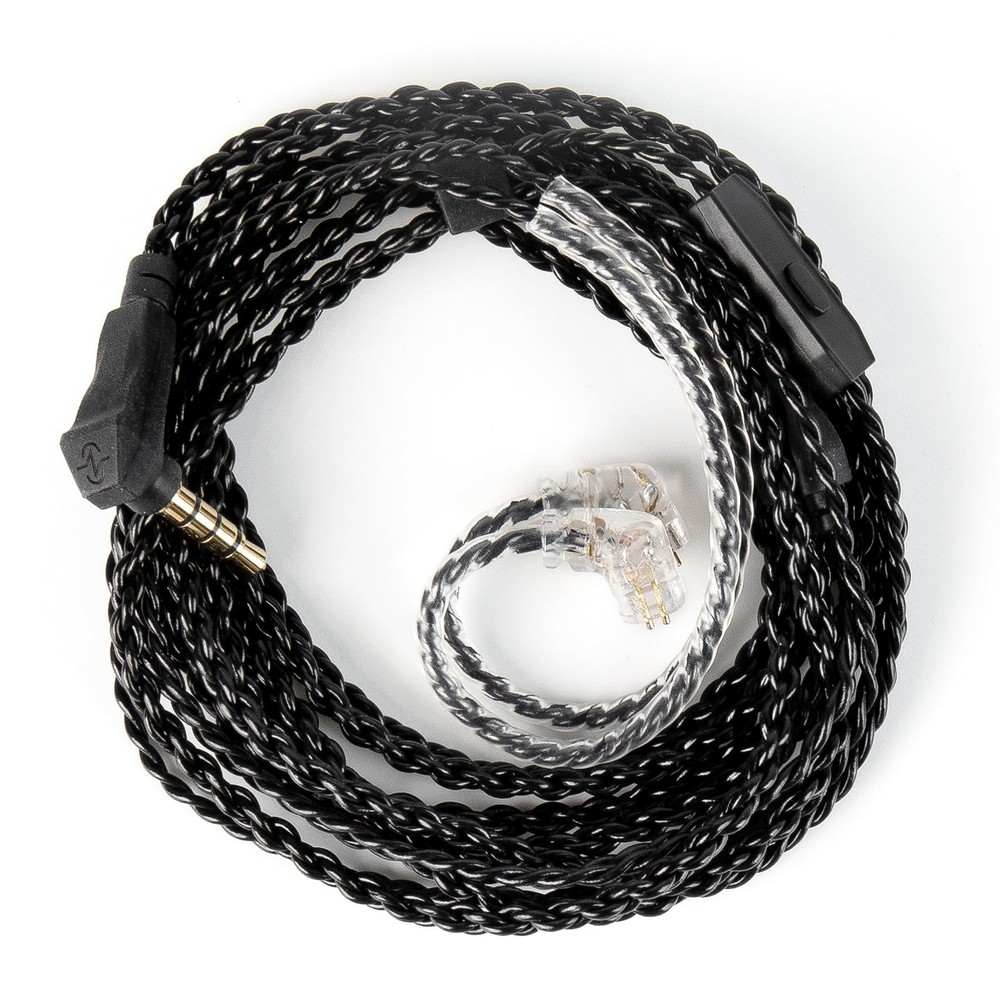 KZ ZS10 PRO in Ear Monitor Earphone Cable, 2Meter Long IEM Cable with Mic, CCZ 4