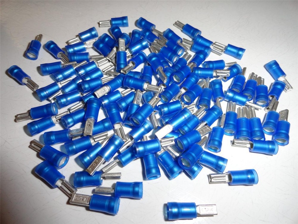 PANDUIT Quick Connect Female QTY-10 14-16 AWG 0.110 Blue Insul’n DNF14-110-M C46