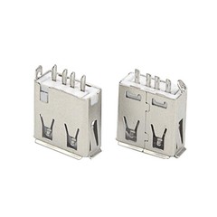100 PCS USB Standard Port Female Solder 4Pin Plug Soldering Jacks Connector