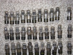 Several Groups of 10 (+1) 41 ST Vacuum Tubes – US Shipping Included