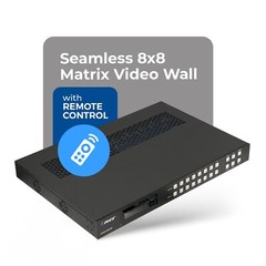 OREI 8×8 4K Seamless Matrix with Video Wall (UHDS-808VW)