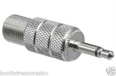 Coax male Adapter For TV that has a Female VCA-1 VCA-2 external antenna port