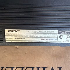 Bose CD-3000 Acoustic Wave Music System Tested