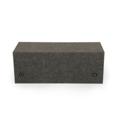 QPower QBASS Dual 12-Inch Heavy Duty Car Audio Subwoofer Enclosure Box Charcoal