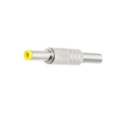 20pcs DC Power Jack 5.5mm x 2.5mm Male Plug Adapter Connector W/ Metal Handle US