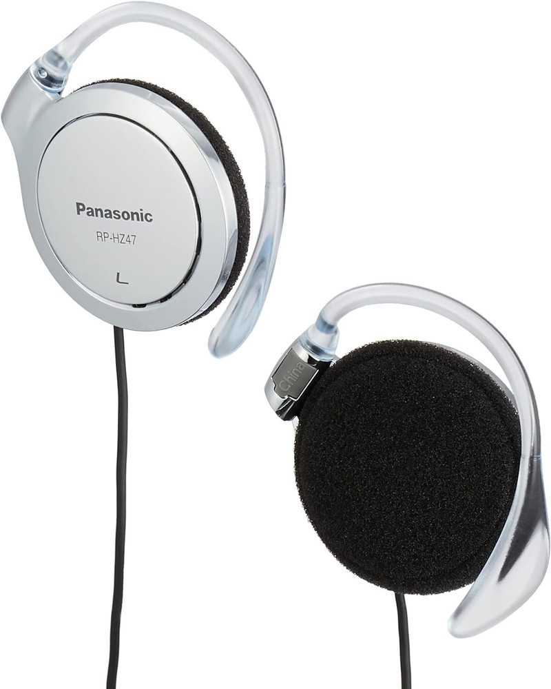 Panasonic Clip Earphone Headphone Silver RP-HZ47-S Japan 5 Colors