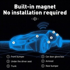 Mini GPS Car Tracker Universal Magnetic Vehicle Bike Tracking Device Wireless US