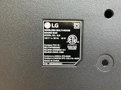 LG SJ9 Wireless Bluetooth Multi-Room 5.1.2-Channel Soundbar