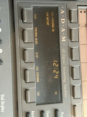 Vintage PHONEMATE DIGITAL ANSWERING MACHINE Adam ADVANCED Phone Tapeless VIDEO