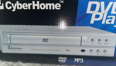 Cyber Home Progressive Scan CH DVD300 DVD Player CD MP3 JPG Never Used