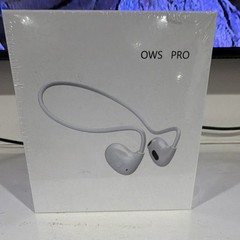 OWS PRO VV4 Wireless Bluetooth Neckband Earbuds, USB-C, Double, White