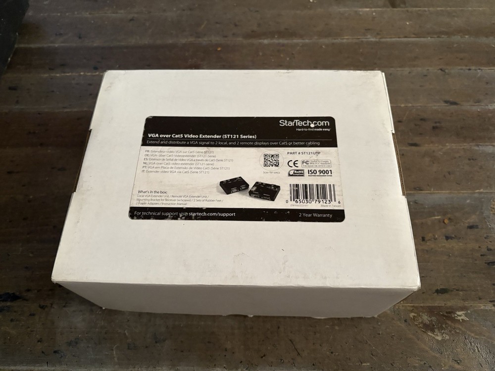 StarTech ST121UTP VGA Over Cat5 Video Extender