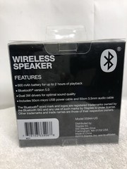 Wireless Speaker 600 mAh Up To 2 Hours Playback Bluetooth Version 5.0 3W Dual Dr