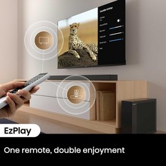 HS2100 240W Wireless Sound Bar with DTS Virtual X & Dolby Audio for Home Theater