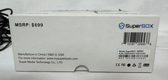 SuperBox S6 Pro Android 12 TV Box WiFi 6 4GB/32GB Complete Tested & Reset