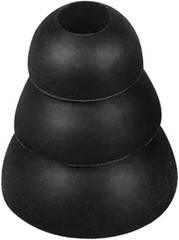 Replacement Earbud Tips – 9 Pairs of Triple Flange Silicone Cushions for Comfort