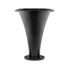 DS18 PRO-HP202/BK Bolt On 2″ Throat 27° 10.84″ Depth Plastic Horn – Black