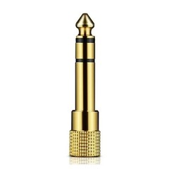 2pc 6.3mm 1/4 Male plug to 3.5mm 1/8″ Female Jack Stereo Headphone Audio Adapter