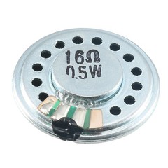 4Pack 0.5W 16 Ohm Micro Internal Speaker Magnet Loudspeaker 28mm Dia
