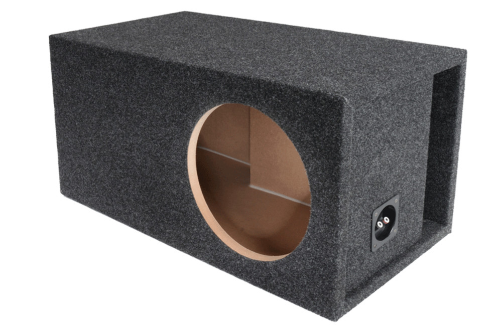 10 in Single Vented Subwoofer Enclosure SPL Output-Precision CNC-Cut, Premium MD