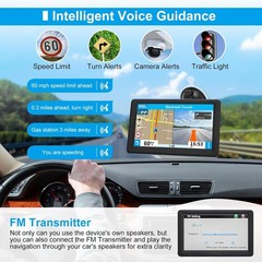 Garmin Car Truck GPS Navigation 7 Inch Touch Screen 2026 Maps Spoken Direction