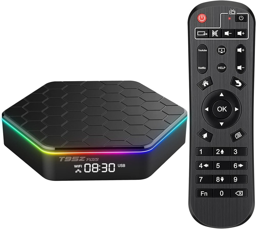 Android TV Box 12.0 4GB RAM 64GB ROM Allwinner H618 Smart Android Box Support…