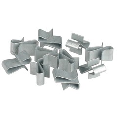 CE SMITH TRAILER FRAME WIRE CLIPS ZINC 3/8″WIDE ZINC 10 PK
