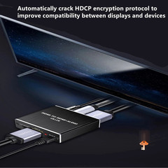4K * 2K HDMI Stereo Audio Video Extractor Converter HDMI+ Optical SPDIF 3.5mm n