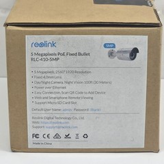 Reolink RLC-410-5MP POE IP Security Camera Outdoor Night Vision Waterproof