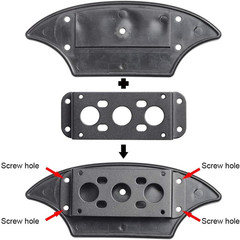Haloview Backup Camera Bracket Adapter Compatible with Pre-Wired Rvs