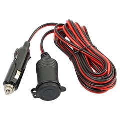 12V Car Cigarette Lighter Socket Extension Cord Cable 13ft Heavey Duty Adapter