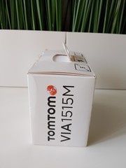 Tomtom VIA 1515M Automobile Portable GPS Navigator. New Open Box