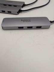 Selore & S-Global USB C Hub to HDMI (2) + USB 3.0 (3) + SD + Micro SD + USB C