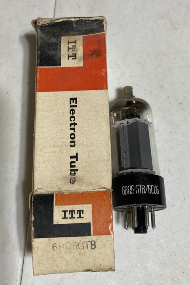 ITT Electronic Tube 6BQ6GTB/6CU6 NOS
