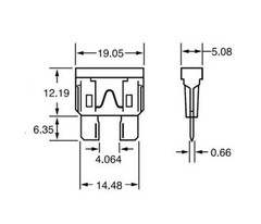 1000 Pack 5 AMP ATC/ATO STANDARD Regular FUSE BLADE 5A CAR TRUCK BOAT MARINE RV
