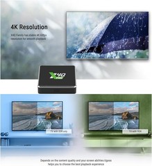 Android Smart TV BOX Ugoos X4Q Pro 4G+32G Android 11 Amlogic S905X4