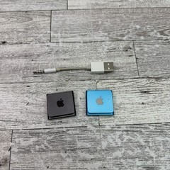 Apple iPod Shuffle 4th Generation 2GB Space Gray & Blue A1373 Works READ**