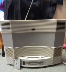 BOSE ACOUSTIC WAVE MUSIC SYSTEM MODEL CD-3000 + MULTI DISC CHANGER WITH REMOTE!