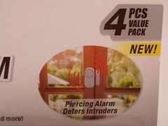Perfect Security Alarm for Home Doors & Windows 4 pcs -90 dB- Item Brand NEW
